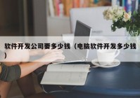 软件开发公司要多少钱（电脑软件开发多少钱）